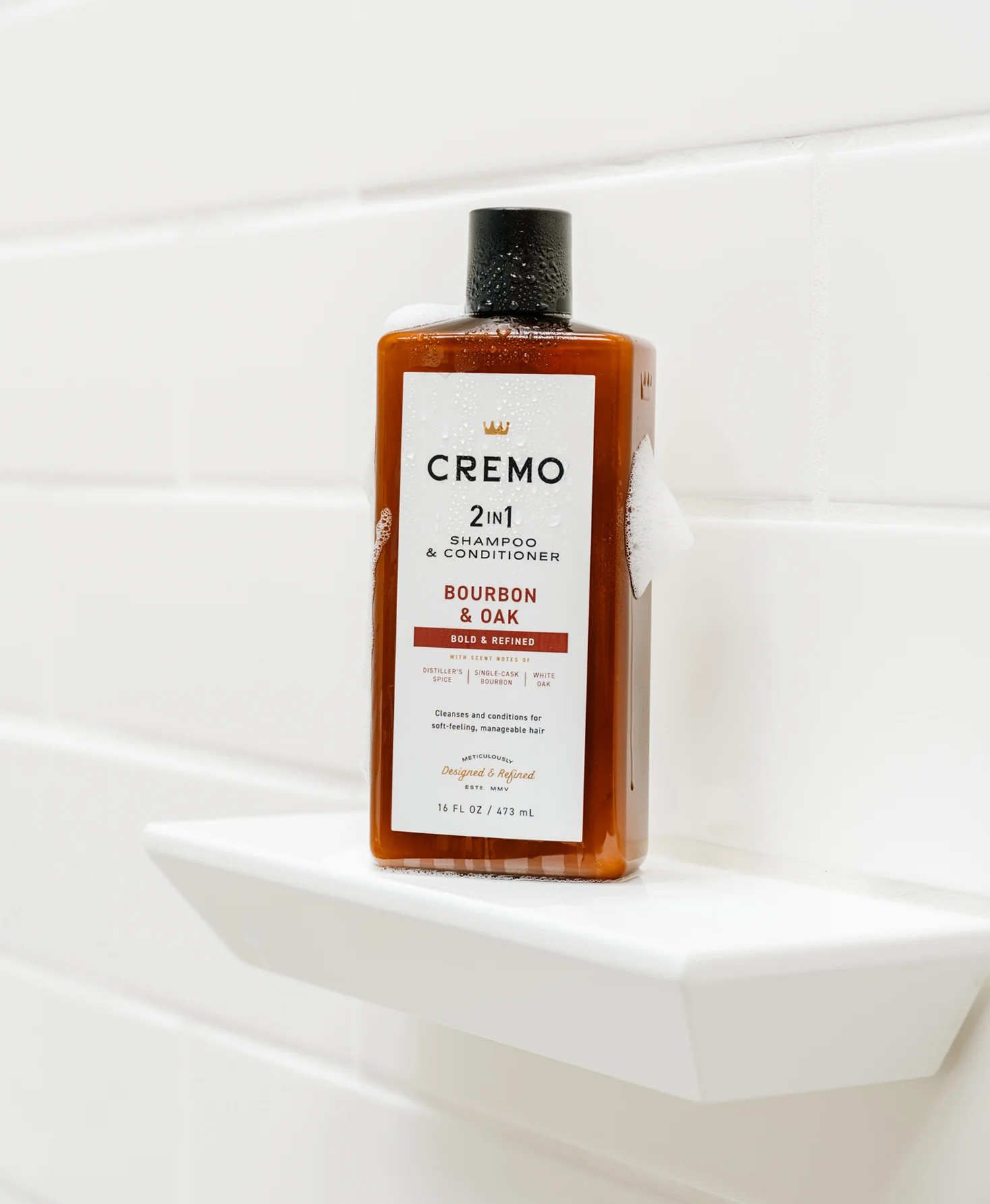2-in-1 Bourbon & Oak Shampoo & Conditioner - Image 3