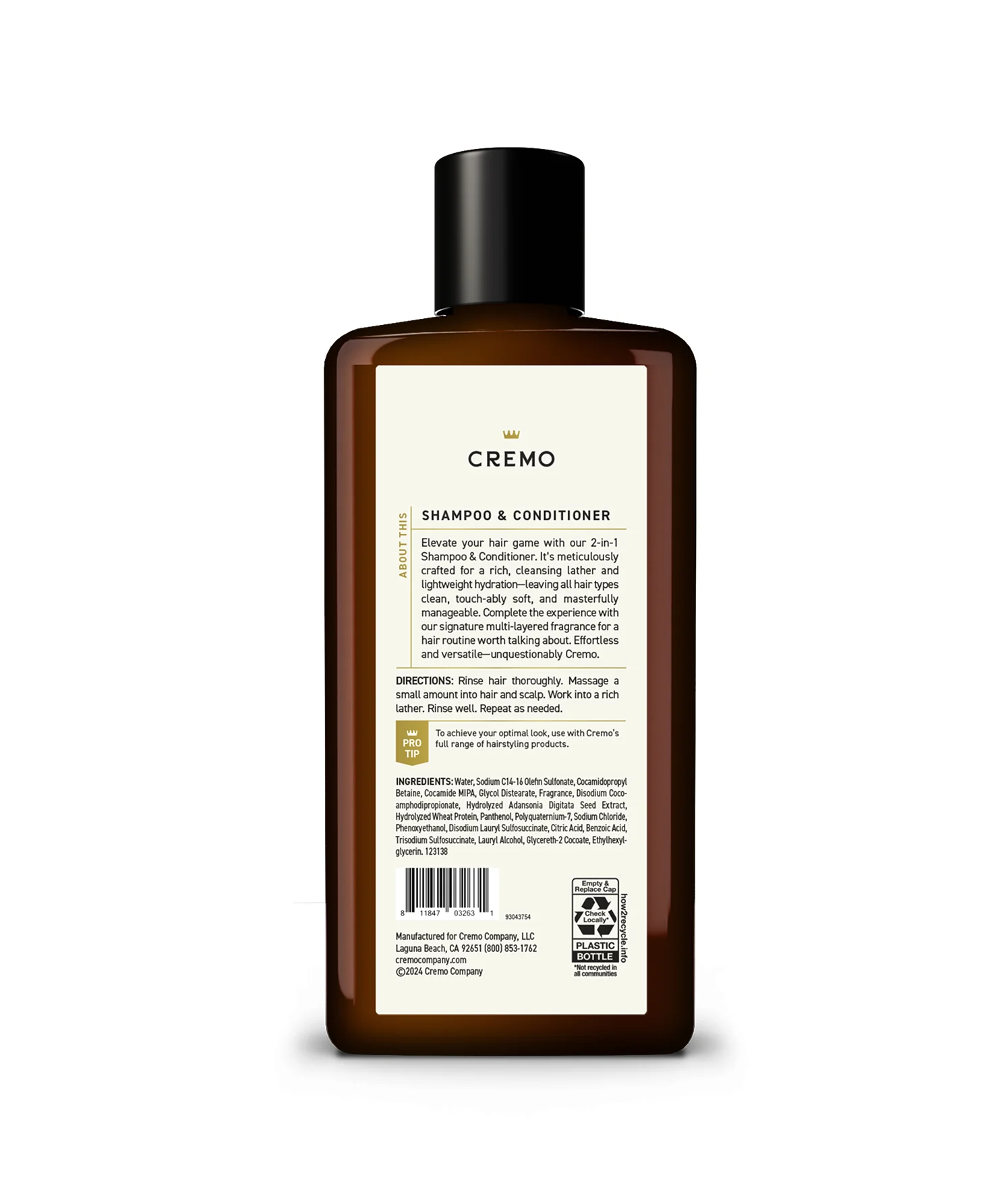 2-in-1 Bourbon & Oak Shampoo & Conditioner - Image 7