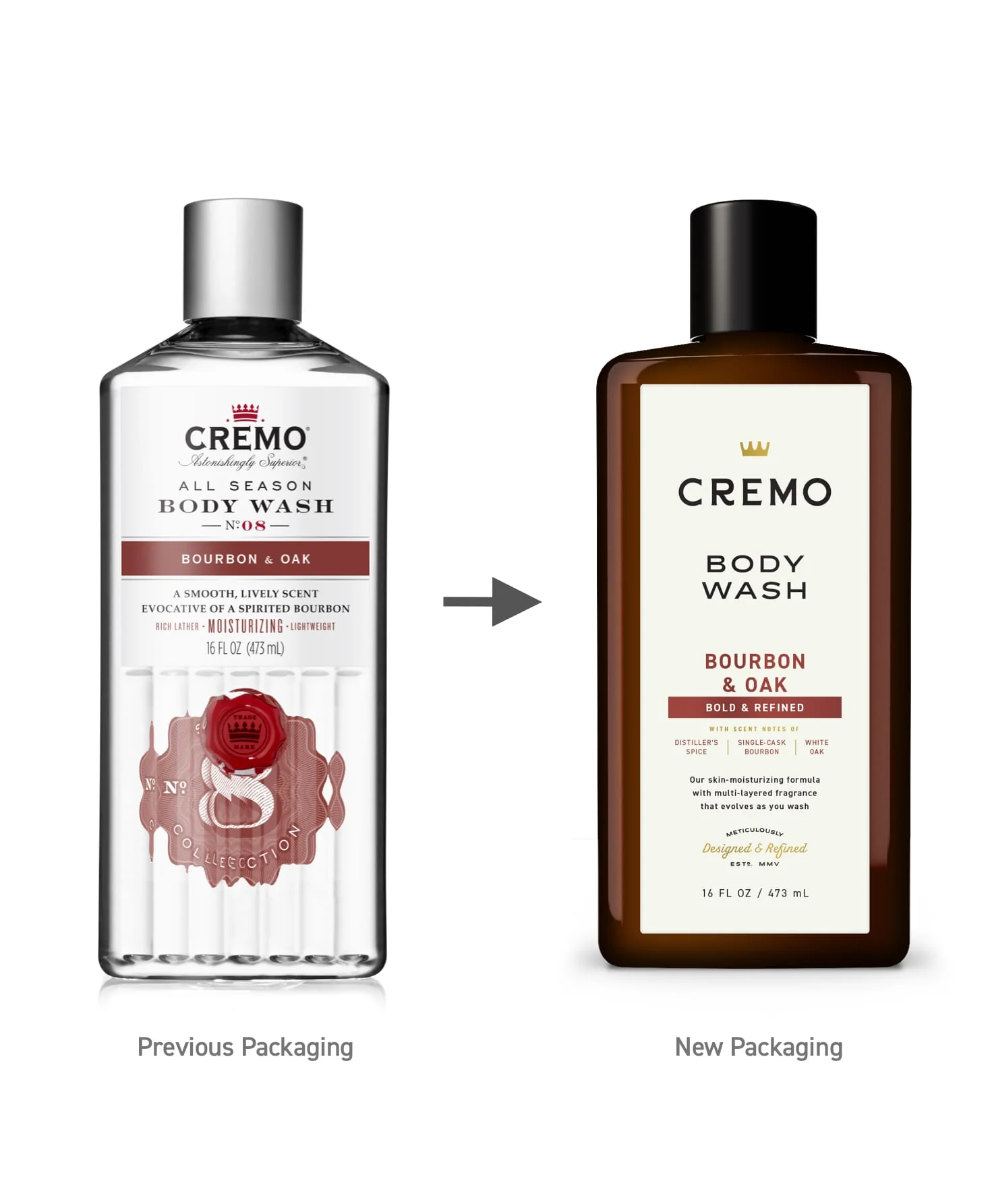 Bourbon & Oak Body Wash - 2 Pack - Image 3