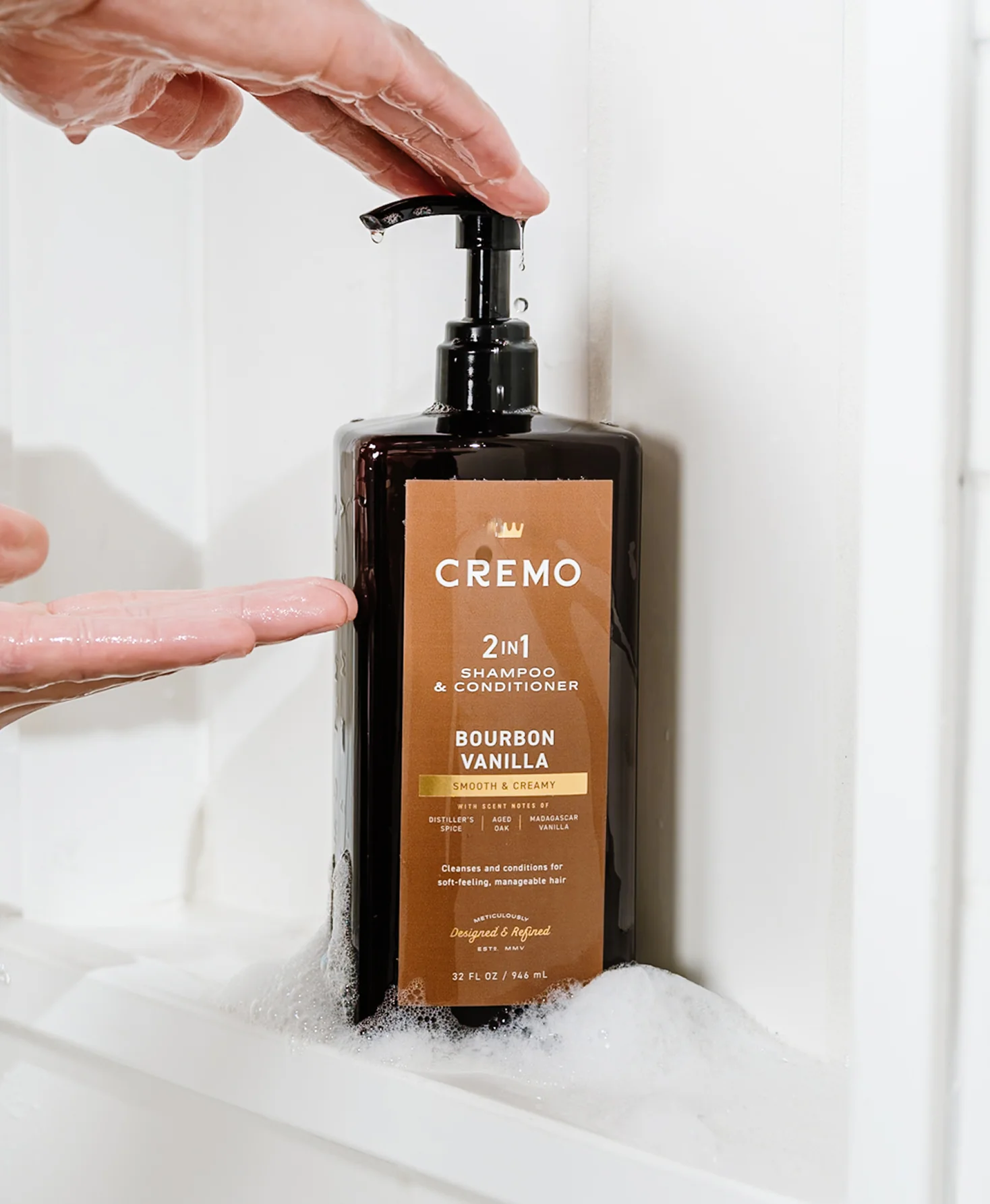 Bourbon Vanilla 2-in-1 Shampoo & Conditioner - Image 3