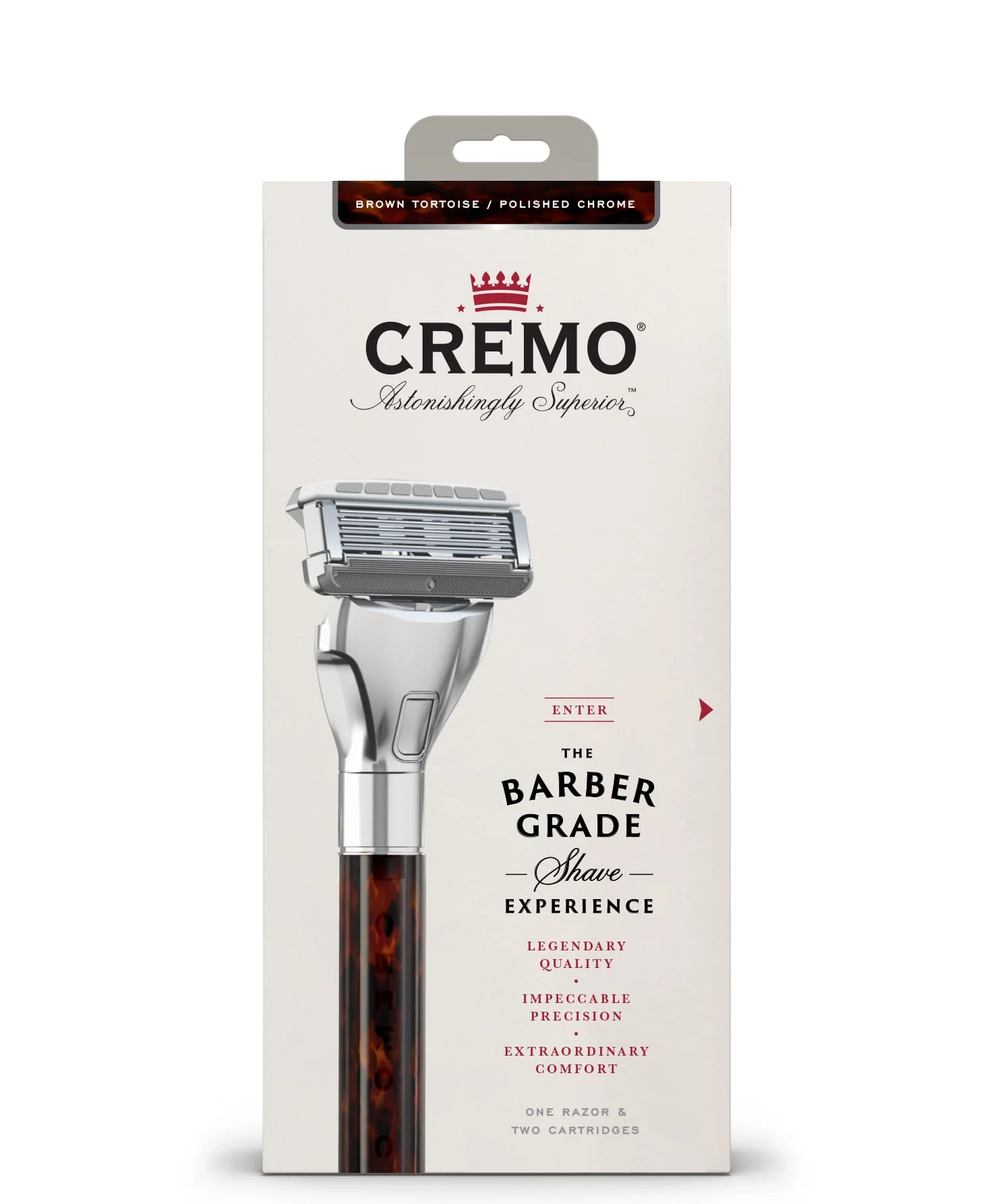 Cremo Tortoise Handle Razor - Image 5