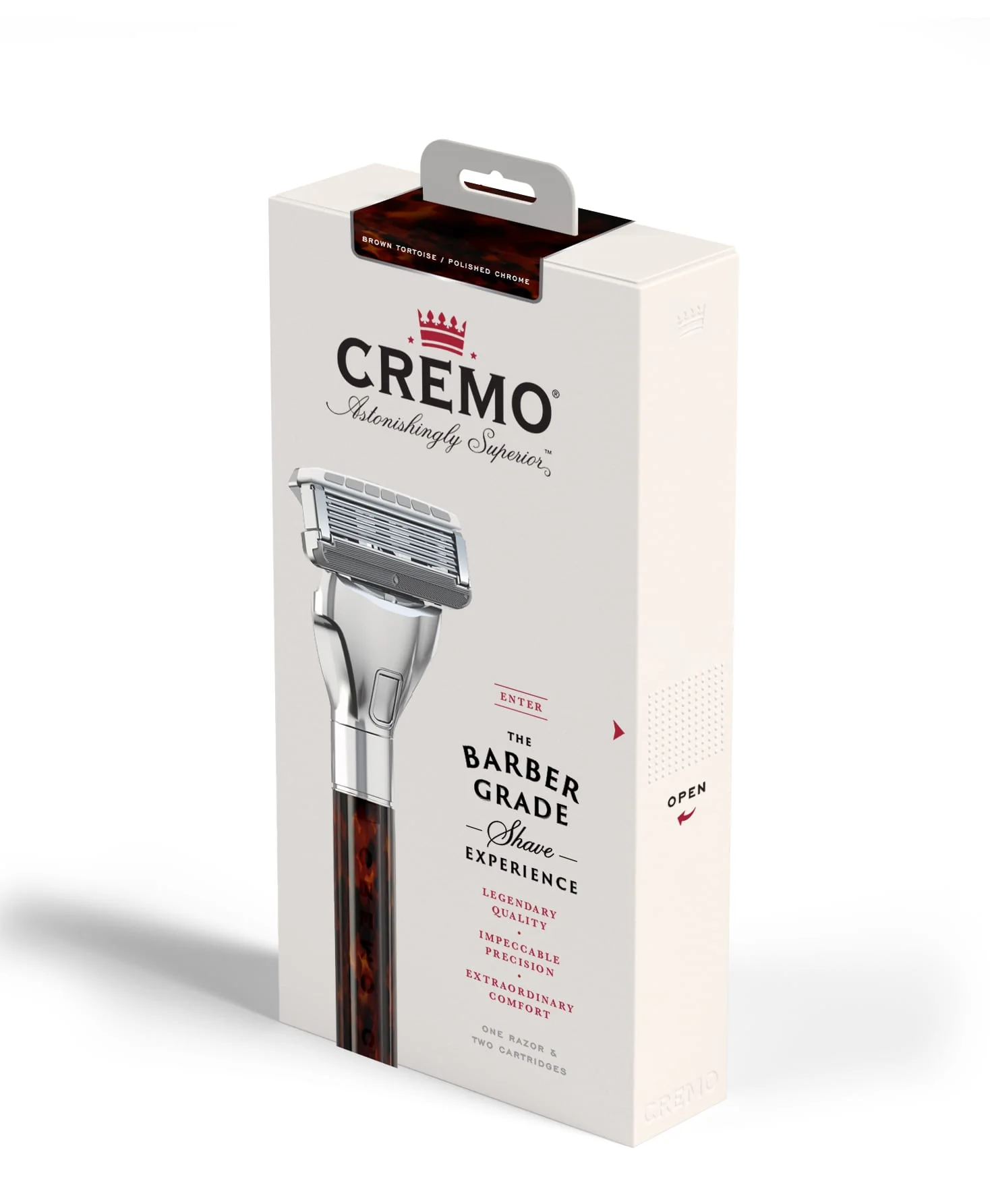 Cremo Tortoise Handle Razor - Image 6