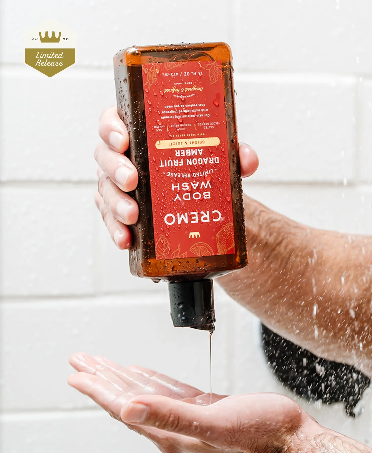 Dragon Fruit Amber Body Wash - Image 3