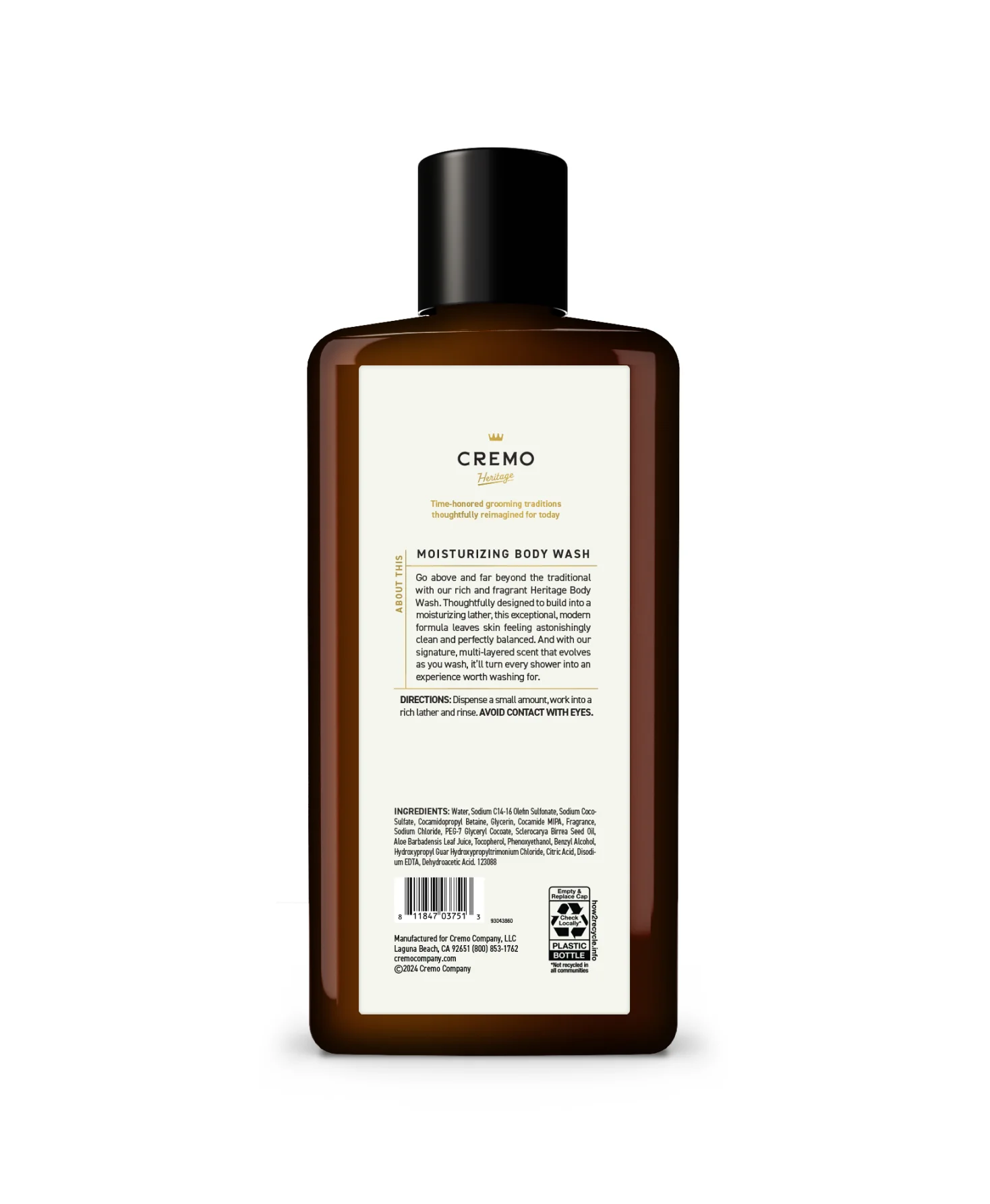 Heritage Black Body Wash - Image 7