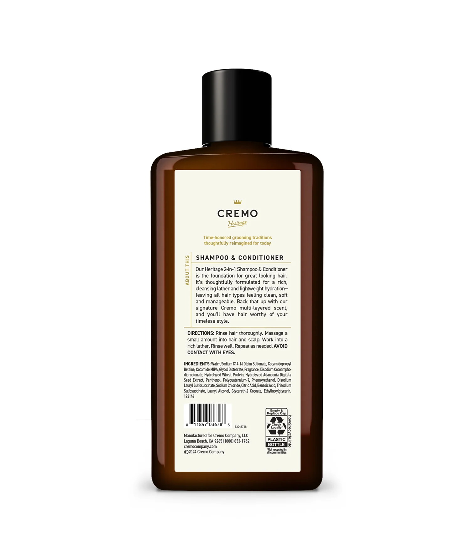 2-in-1 Heritage Green Shampoo & Conditioner - Image 7