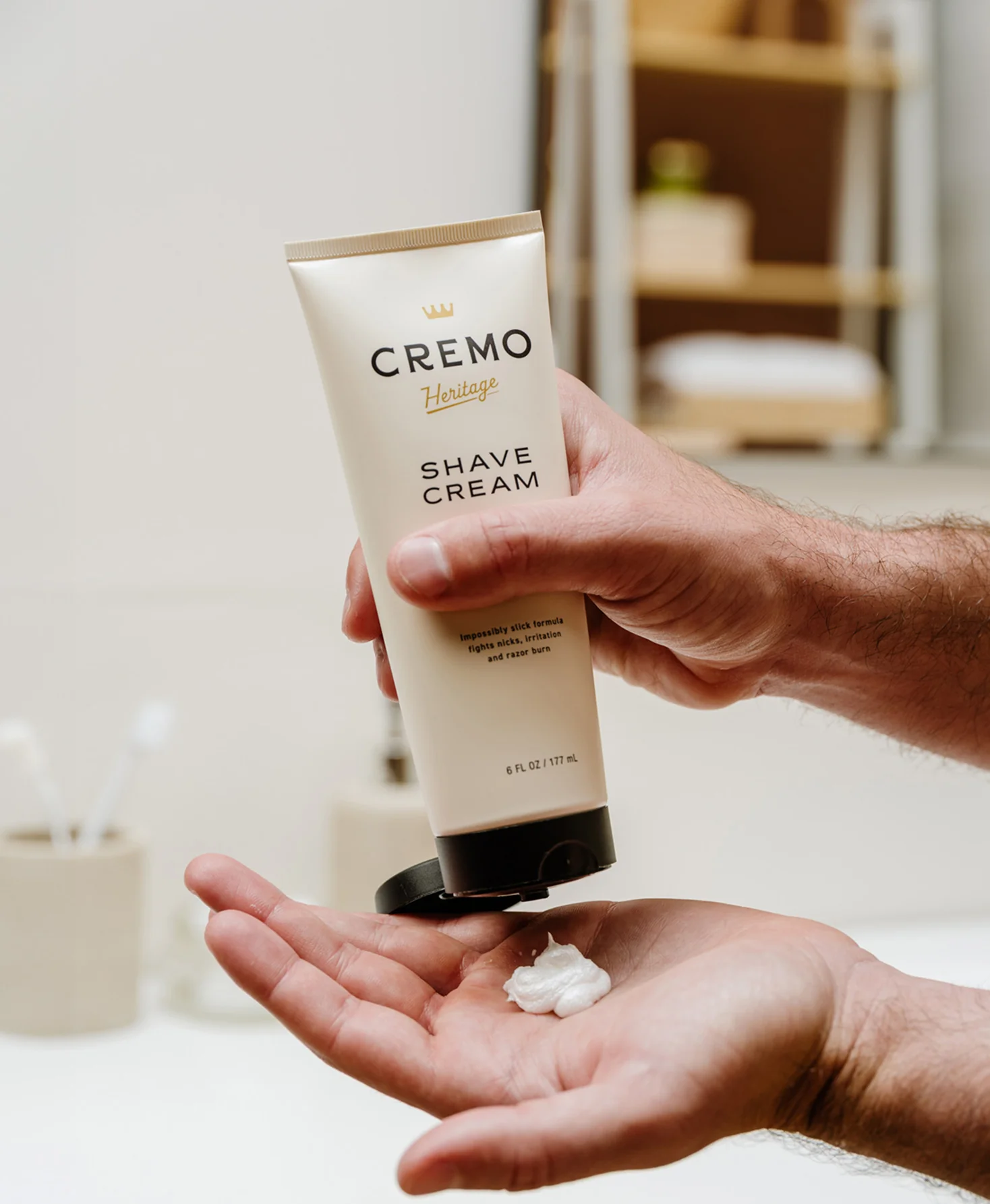 Heritage Green Shaving Cream - Image 4