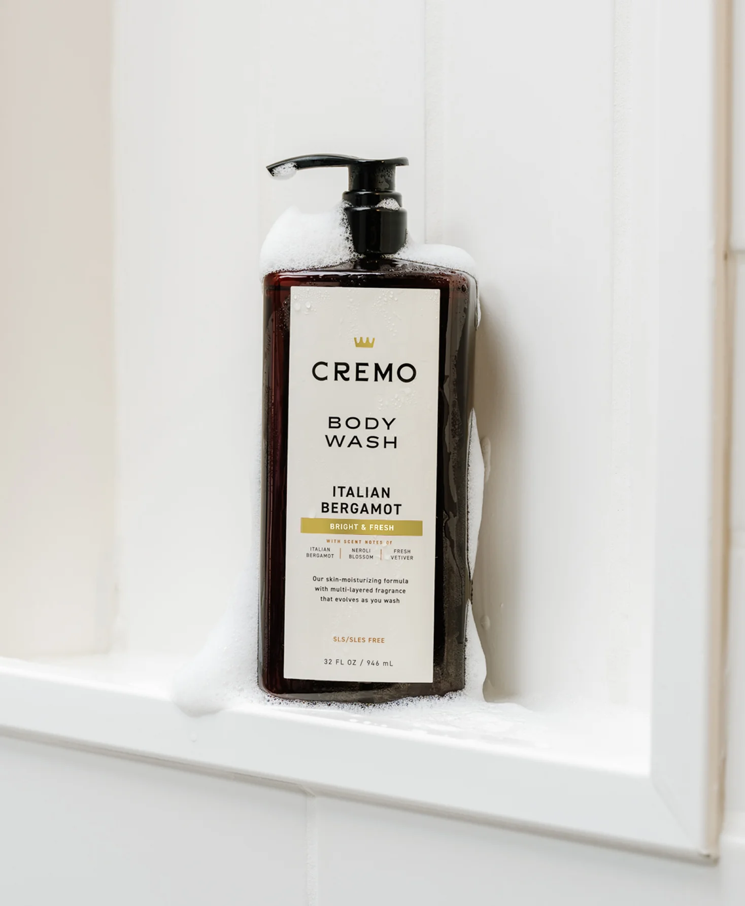 Italian Bergamot (Reserve Collection) Body Wash - 32 oz. - Image 3