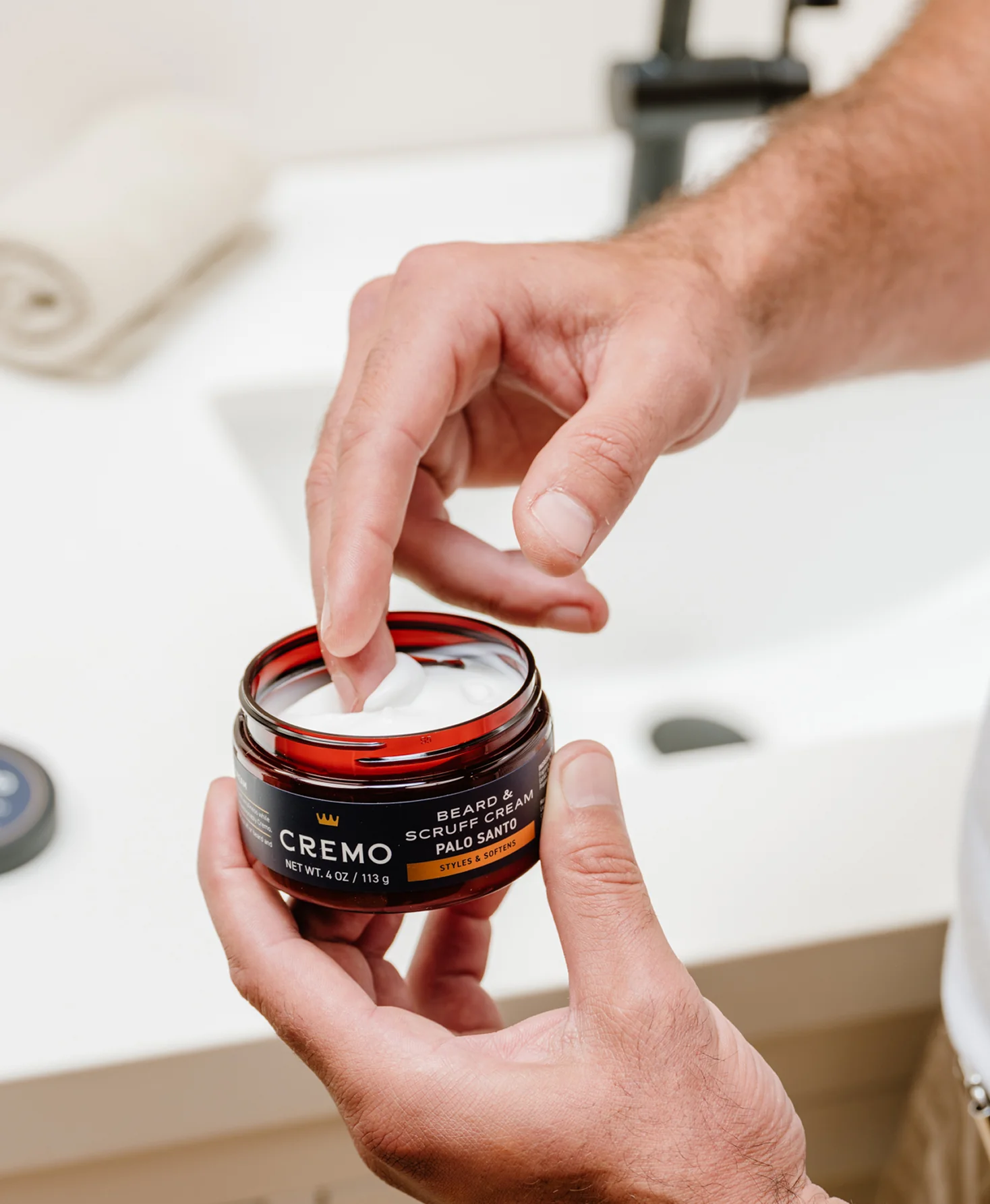 Palo Santo (Reserve Collection) Beard & Scruff Cream - Image 4