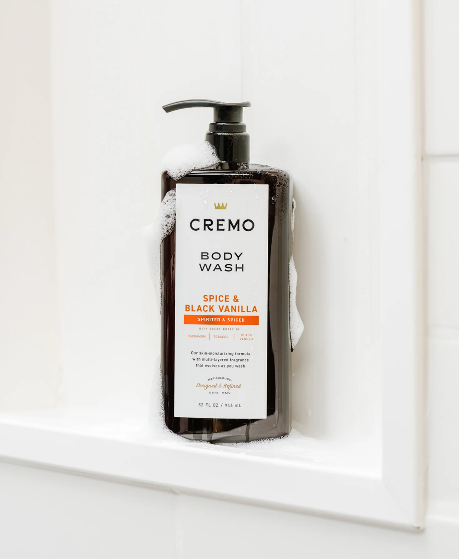 Spice & Black Vanilla Body Wash – 32 oz. - Image 3